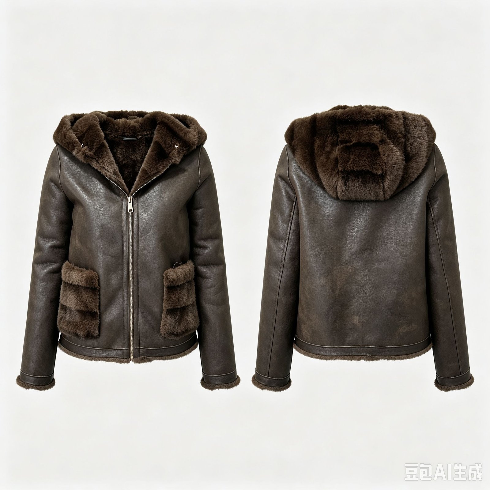 Chaqueta Reversible con Capucha - Imagen 2