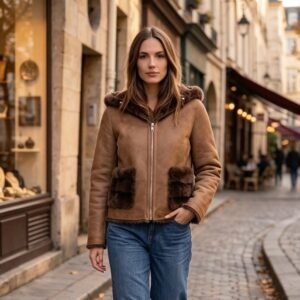 Chaqueta Reversible con Capucha