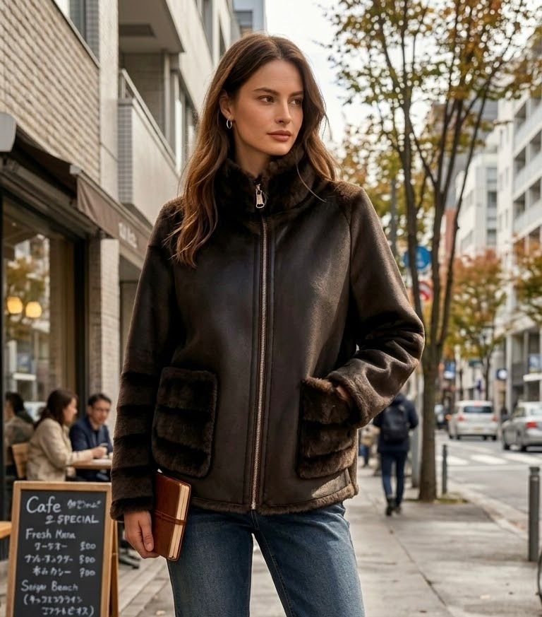Chaqueta Reversible de Doble Cara